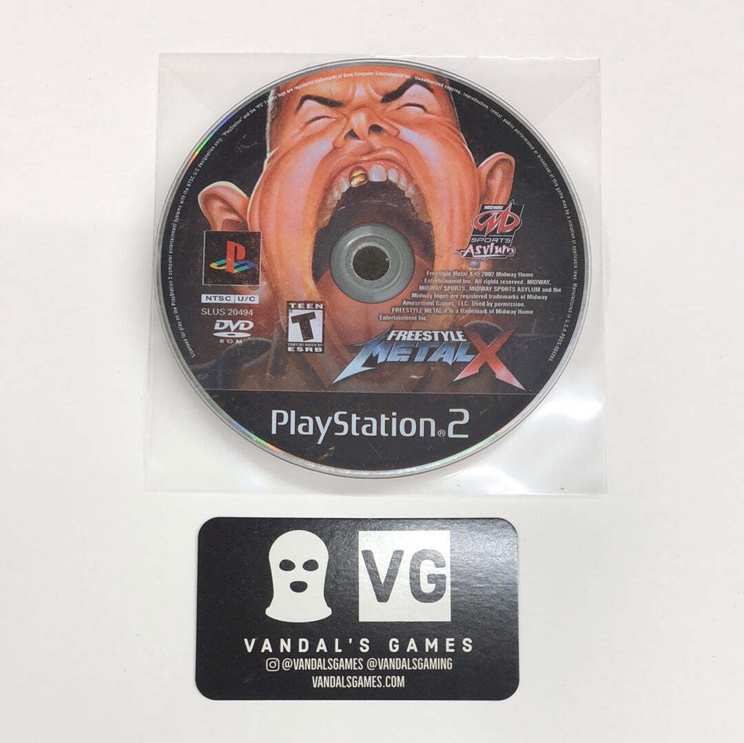 Freestyle Metal X Sony Playstation 2 Game