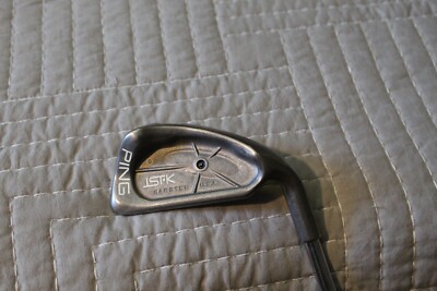 ***** PING ISI-K- # 4 IRON-MENS R/H-JZ CUSHIN STIFF STEEL-BLACK DOT-*****