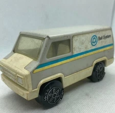 1979 Tonka Bell System Tin Car Van Type F/S FEDEX