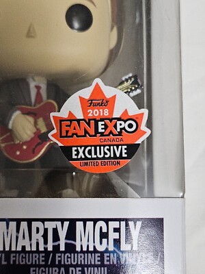 Funko Pop Back to the Future Marty McFly #602 Fan Expo 2018