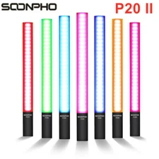 SOONPHO P20II RGB Led Video Light Hand Stick 2500K-8500K Photography Fill Lights