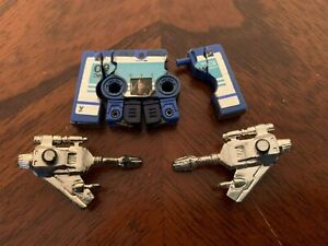 VINTAGE 1986 G1 TRANSFORMERS Soundwave FRENZY Cassette Tape Complete but Broken | eBay
