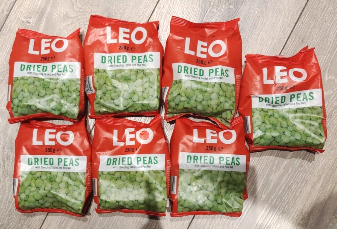 Leo Dried Peas with Steeping Tablet 7 x 250g bbe jan/25 eBay