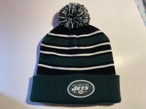 Jets Beanie Hat Logo Winter Cap 
