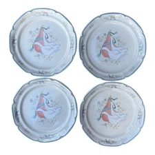 Lot Of 4 International Stoneware Side Plates 7 3/4 Plate Marmalade