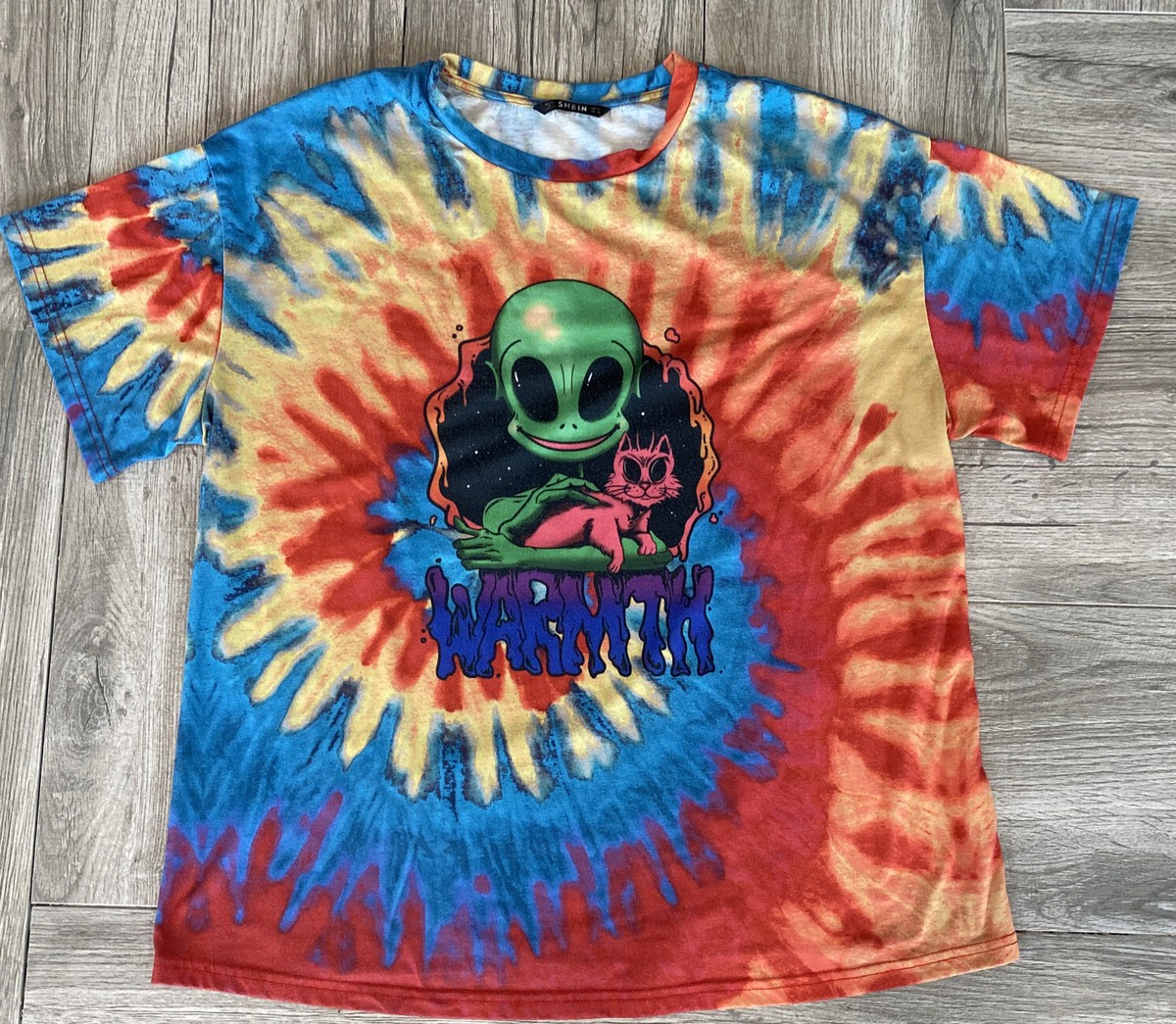 shein tie dye t shirt