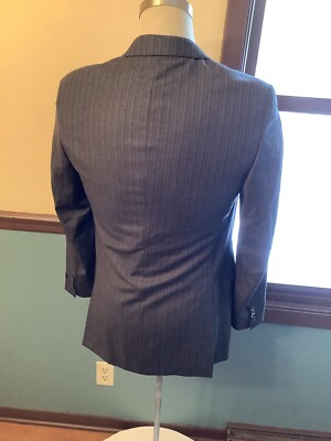 PRADA 2B stripe tailored jacket archive Prada Striped Single