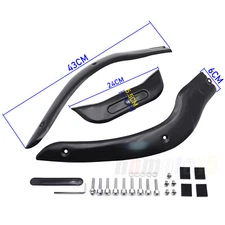 Windshield Connectors Trim Black For 04 - 2013 Harley Road Glide CVO Road Glide