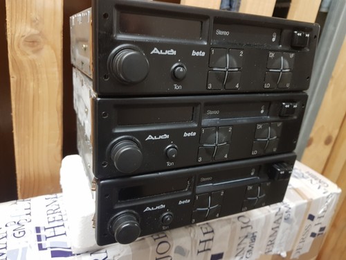 3x Vintage Audi beta mit Cassette - Bild 2 von 5