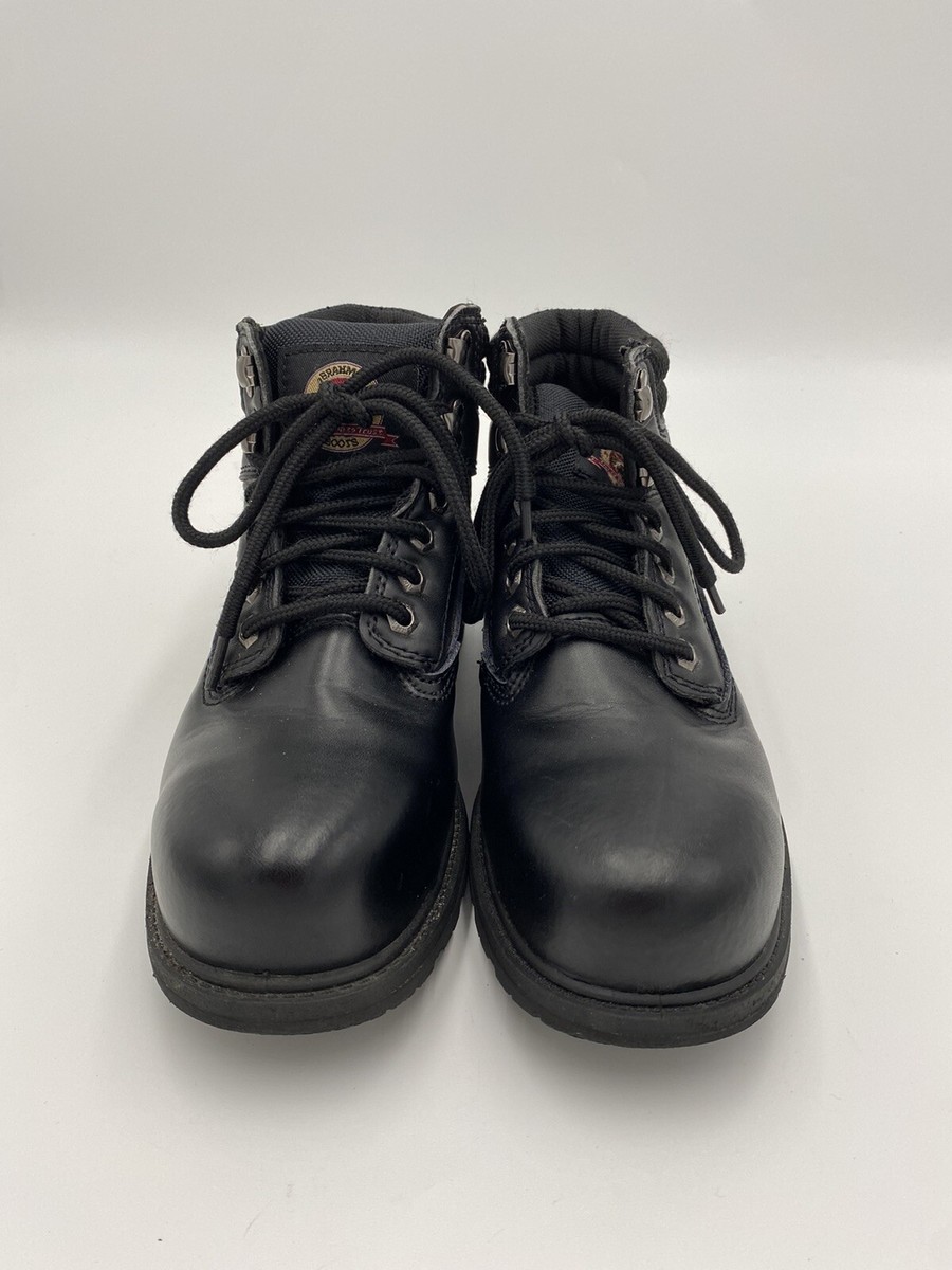 Steel Toe Work Boots Brahma Black ASTM F2413-18 3M  display picture 2
