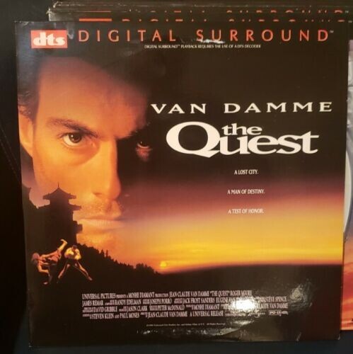 THE QUEST, DTS DIGITAL SURROUND SOUND NEU VERSIEGELT 1996 VAN DAMME LASERDISC, ANGEBOT - Bild 14 von 14