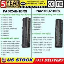 PA5024U-1BRS PA5109U Battery for Toshiba Satellite C800 C850 C855 C870 L830 L870