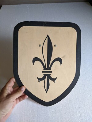 Schrödel Wooden Shield 27x34 cm - Knight - Fancy Dress - 4007832002048