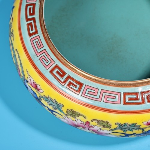 5.9" Old Chinese Hand drawn enamel colored Pastel gilded porcelain pen wash - Picture 5 of 12