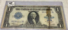 USA 1 Dollar Silver Certificate 1923 Washington D.C. HVS / FW #V60892117B