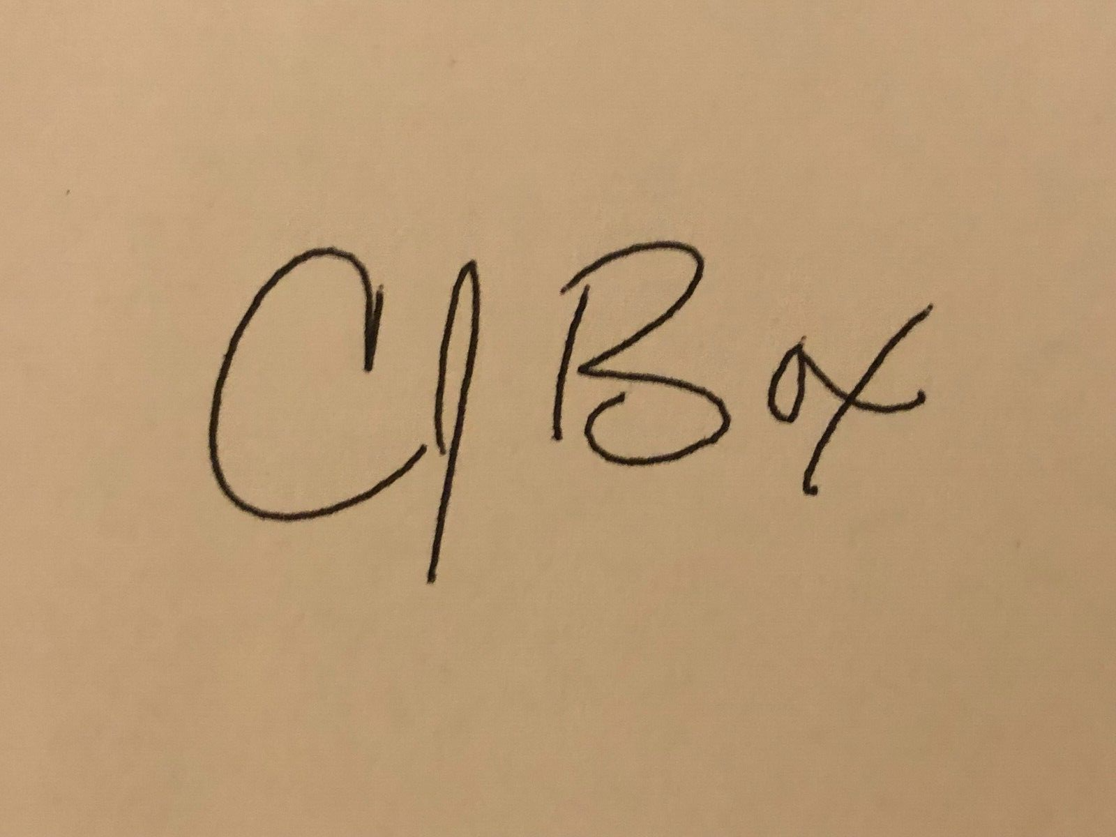 Lot of 16 C. J. Box BooksJoe Pickett Series1 FLAT SIGNEDEndangered