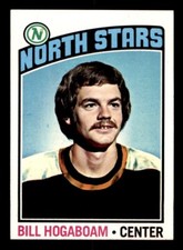 1976 Topps Hockey #73 Bill Hogaboam EX/MT