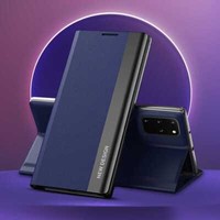 Bookcover Smart Magnetic Samsung A54 5G Blau Buch Tasche HüLle Etui