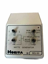 Horita MG-50 Matte Generator, 10 Preset Formats w aspect ratios 1.37:1 to 2.47:1