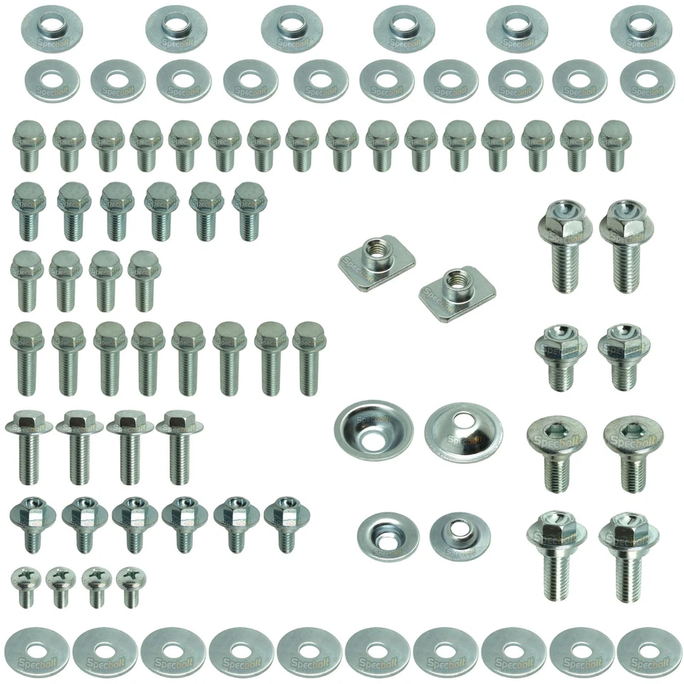 PLASTICS BODY BOLT KIT KAWASAKI KX60 KX65 KX80 KX85 KX100 KX125 KX250 KX500 - Image 4 of 4