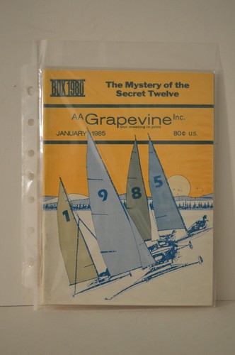 1985 AA Grapevine Alcoholics Anonymous 10 Magazines Missing February & July 1985 - Picture 12 of 12