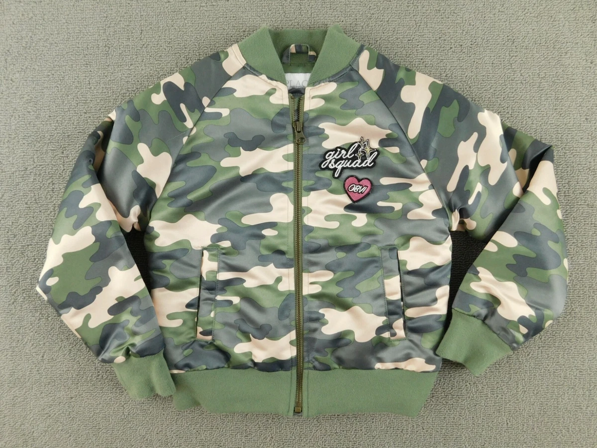 Little girls deals camo jacket