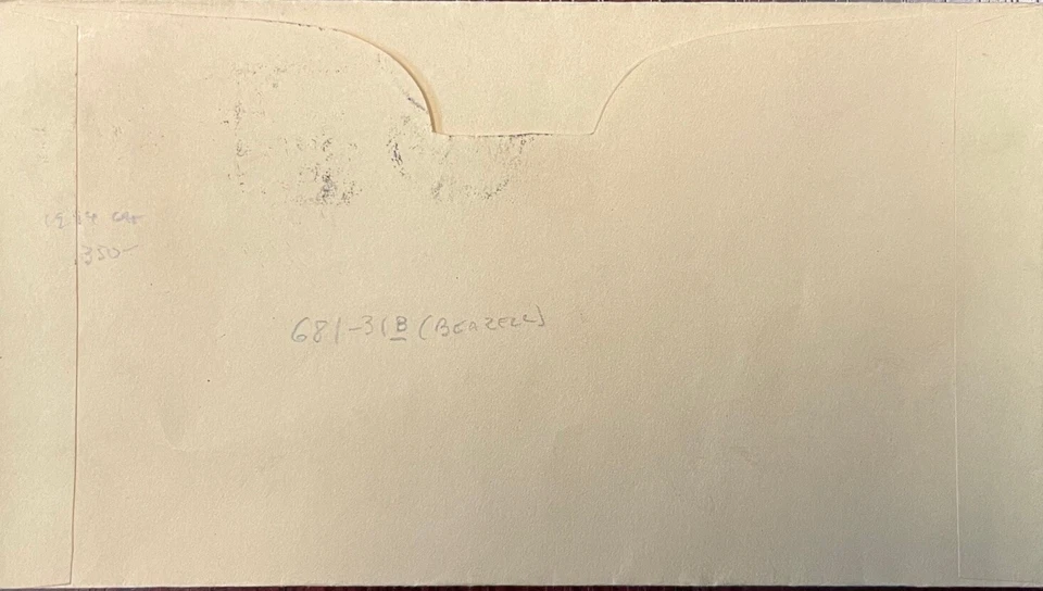 1929 US #681 FDC Beazell Cachet ellone #31B;Cat. value $350 *d - Image 2 of 2