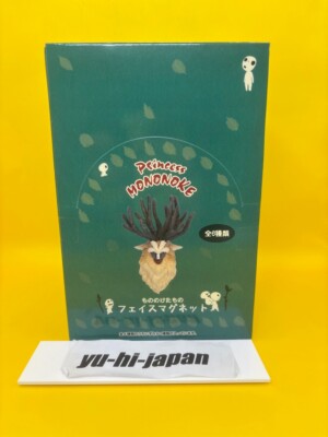 Studio Ghibli Princess Mononoke Face Magnet Box Complete Set Of 6