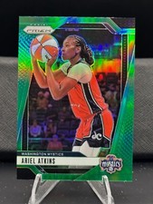 2024 Panini Prizm WNBA - Ariel Atkins, #56 - Green Prizm - Washington Mystics