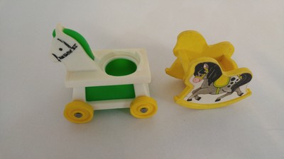 fisher price yellow rocking fish