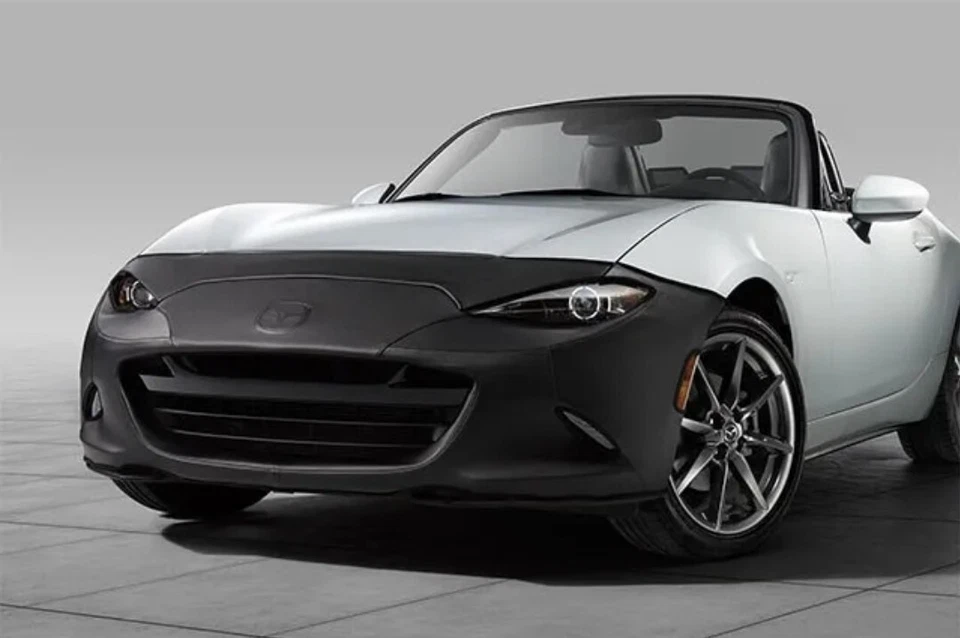 Sujetador máscara vinilo delantero OEM NUEVO genuino Mazda 2016-2022 MX-5 Miata 0000-8G-D12A Foto 2 de 4