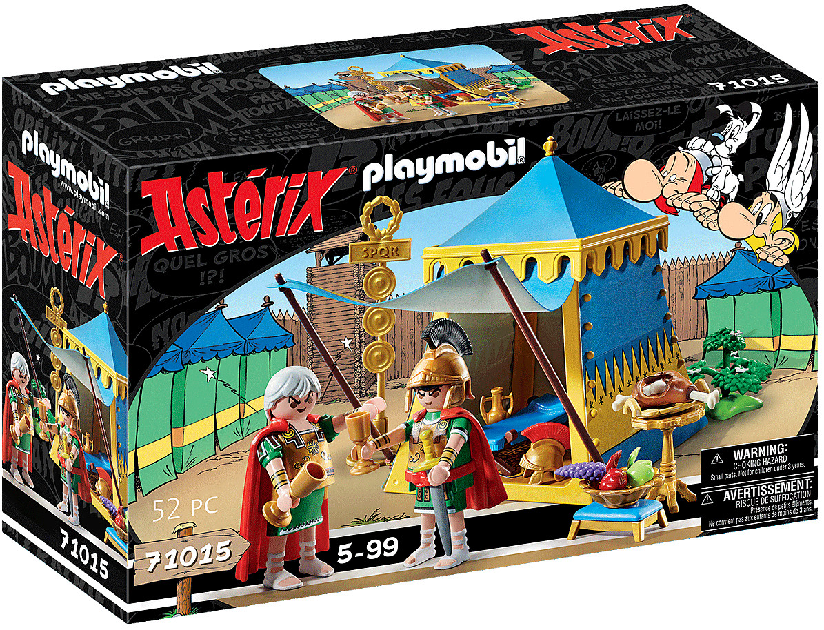 Playmobil 71015 Astérix La tente des légionnaires, jouet de collection romain neuf sous scellé