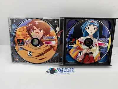 Sony PS1 - Lunar 2: Eternal Blue Complete All 3 Discs