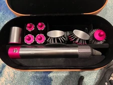 Dyson Airwrap Complete Curling Iron 6 Accessories Set - Red