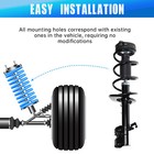 Pair of Front Strut & Coil Spring for Nissan Rogue 2008 2009 2010 2011 2012