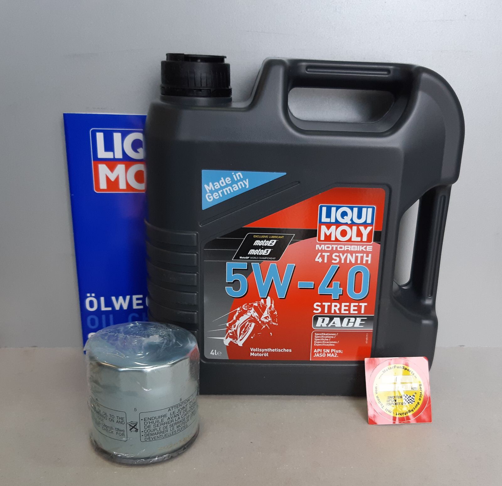 Oil Change Set BMW R 1150 RS Engine Oil Oil Filter Liqui Moly