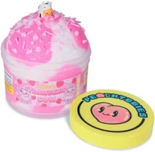 Peachybbies Strawberry Cow Cloud Slime - Made in USA Premium, 100% Authentic,...