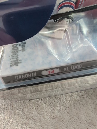 McFarlane NHL Marian Gaborik New York Rangers Serie 25 Argento da Collezione 14/1000 - Foto 2 di 2