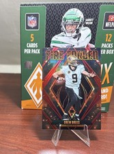 2022 Panini Phoenix Fire Forged Red 173/199 Drew Brees #FF-3