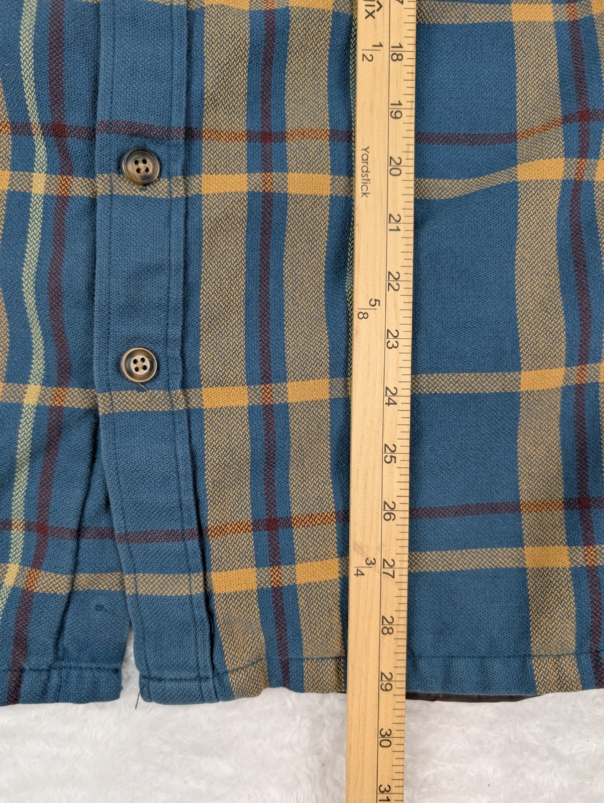 Pendleton Lined Shacket Jacket Men's Size L Blue … - image 6