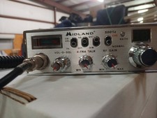 Midland 5001Z 40-Channel Z-Model Mid-Tier CB Radio W/Astatic Microphone No Wires