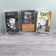 Country Cassette Lot Garth Brooks Brooks  Dunn Urban Cowboy Soundtrack