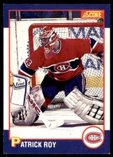 1991-92 SCORE KELLOGG'S PATRICK ROY MONTREAL CANADIENS #1