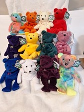 12 Salvino's Bamm Beano's Collectible Baseball Stuffed Bears NWT Issued In 1998