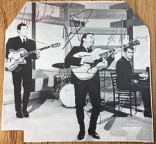 Gerry and the Pacemakers podpisany vintage oryginalny obraz z lat 60. z AFTAL COA