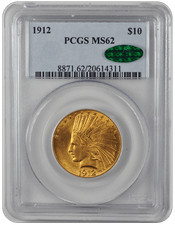 1912 Indian Head PCGS CAC MS 62