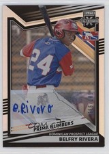 2022 Elite Extra Edition Prime Numbers A Signatures /185 Belfry Rivera Auto 0j5z