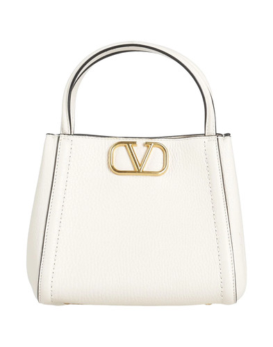 Valentino Garavani - Women - Pebbled-leather Tote - Ivory
