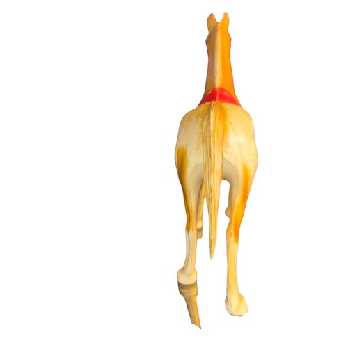 Vintage 50’s Tan White Pinto Red Ryder Horse - Picture 4 of 4