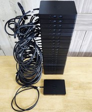 Lot of 24 Dell WD15 K17A w/ Power Supply USB-C Dock Docking Stations